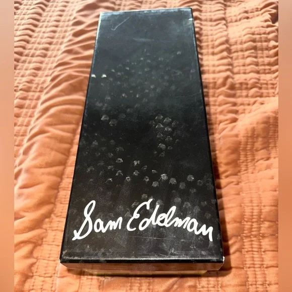 Sam Edelman Gold Woven Women's Mules - Picture 4 of 7